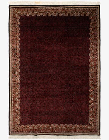 6' 8 x 9' 7 Hand Knotted Mahal Oriental Wool Rug