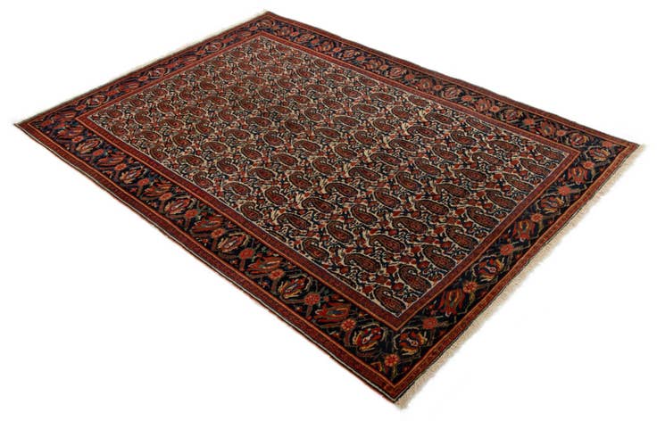 Detail image of 4' 6 x 6' 3 Malayer Wool Rug