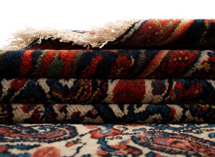 Detail image of 4' 6 x 6' 3 Malayer Wool Rug