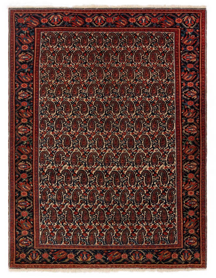 Detail image of 4' 6 x 6' 3 Malayer Wool Rug