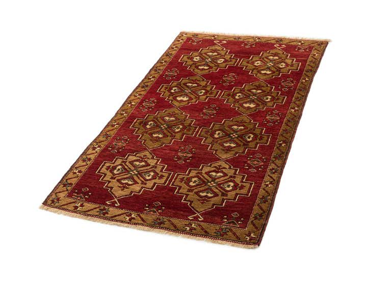 3' 4 x 6' 5 Hand Knotted Malayer Wool Rug