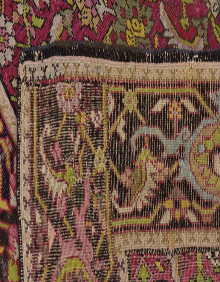 Detail image of 7' x 13' 4  Hand Knotted Malayer Persian Wool Rug
