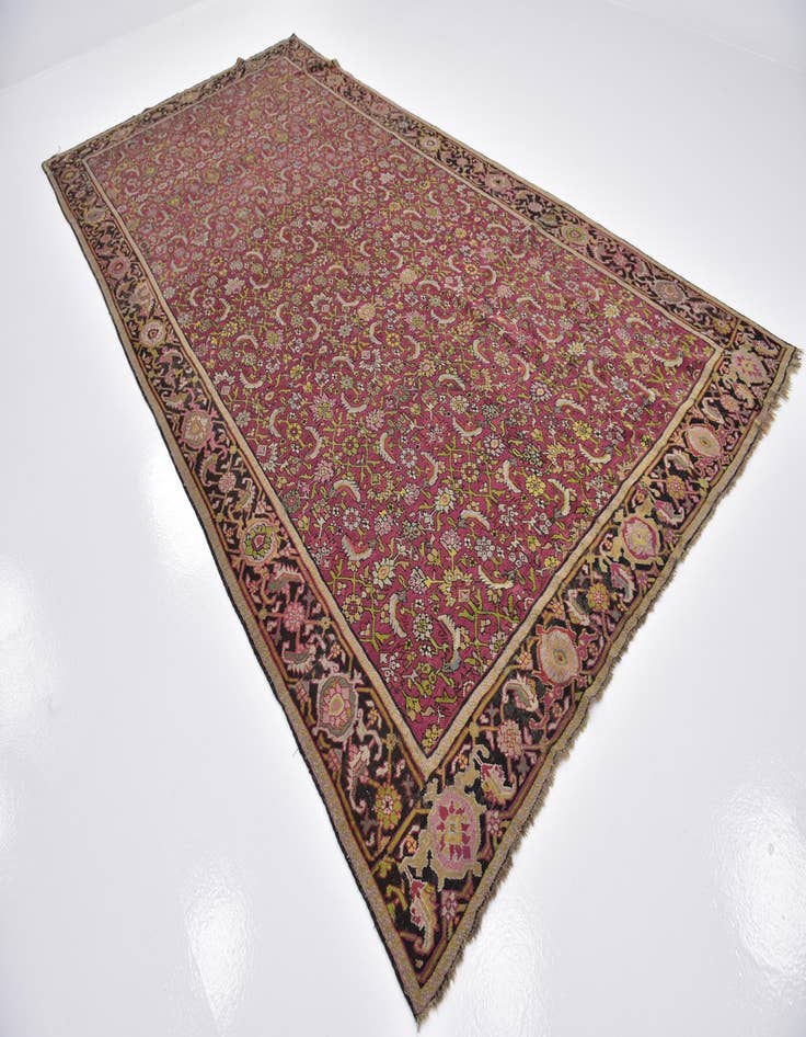 Detail image of 7' x 13' 4  Hand Knotted Malayer Persian Wool Rug