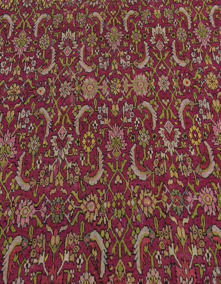 Detail image of 7' x 13' 4  Hand Knotted Malayer Persian Wool Rug