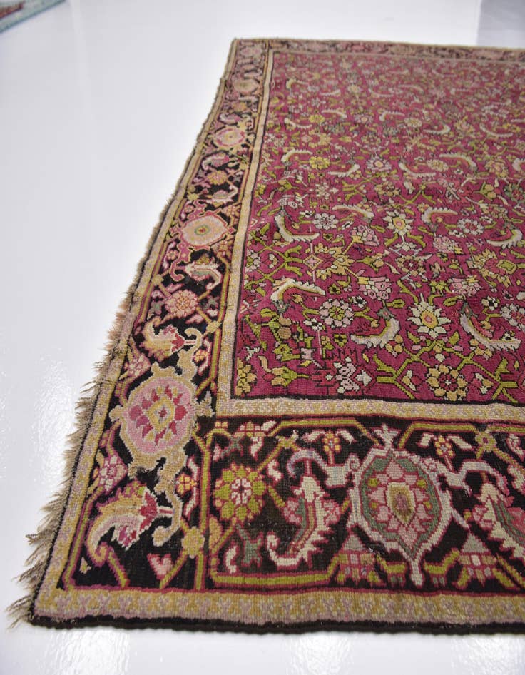 Detail image of 7' x 13' 4  Hand Knotted Malayer Persian Wool Rug