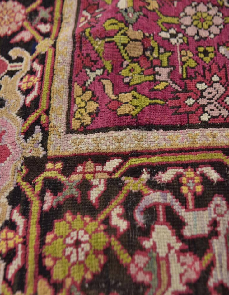 Detail image of 7' x 13' 4  Hand Knotted Malayer Persian Wool Rug