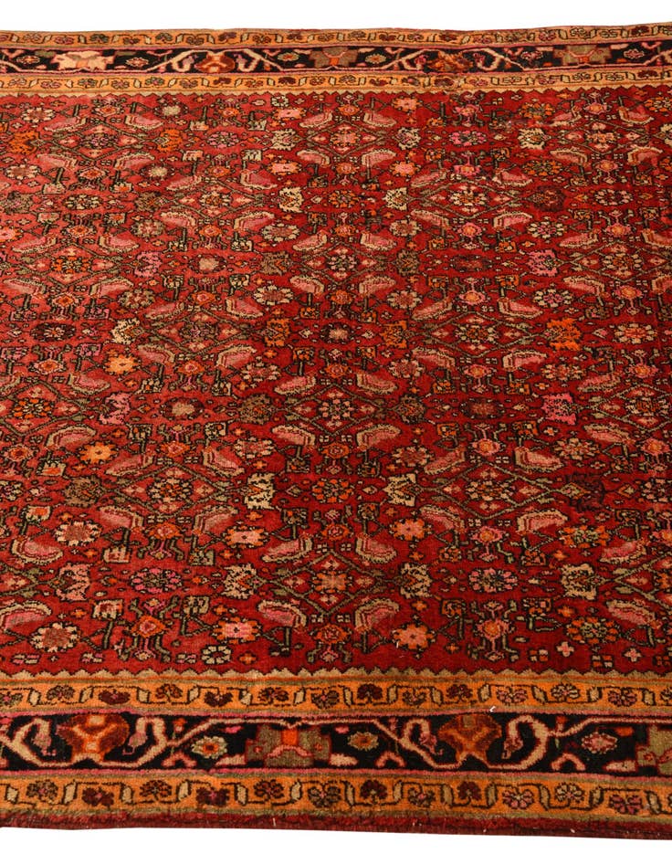 Detail image of 4' 5 x 7' 2  Hand Knotted Malayer Persian Wool Rug