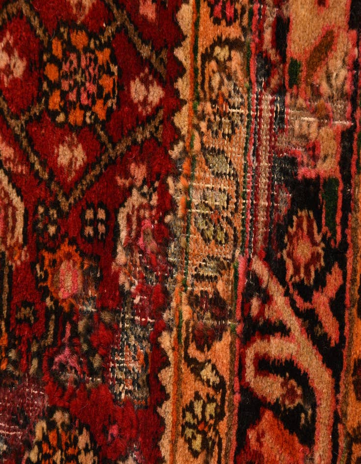 Detail image of 4' 5 x 7' 2  Hand Knotted Malayer Persian Wool Rug