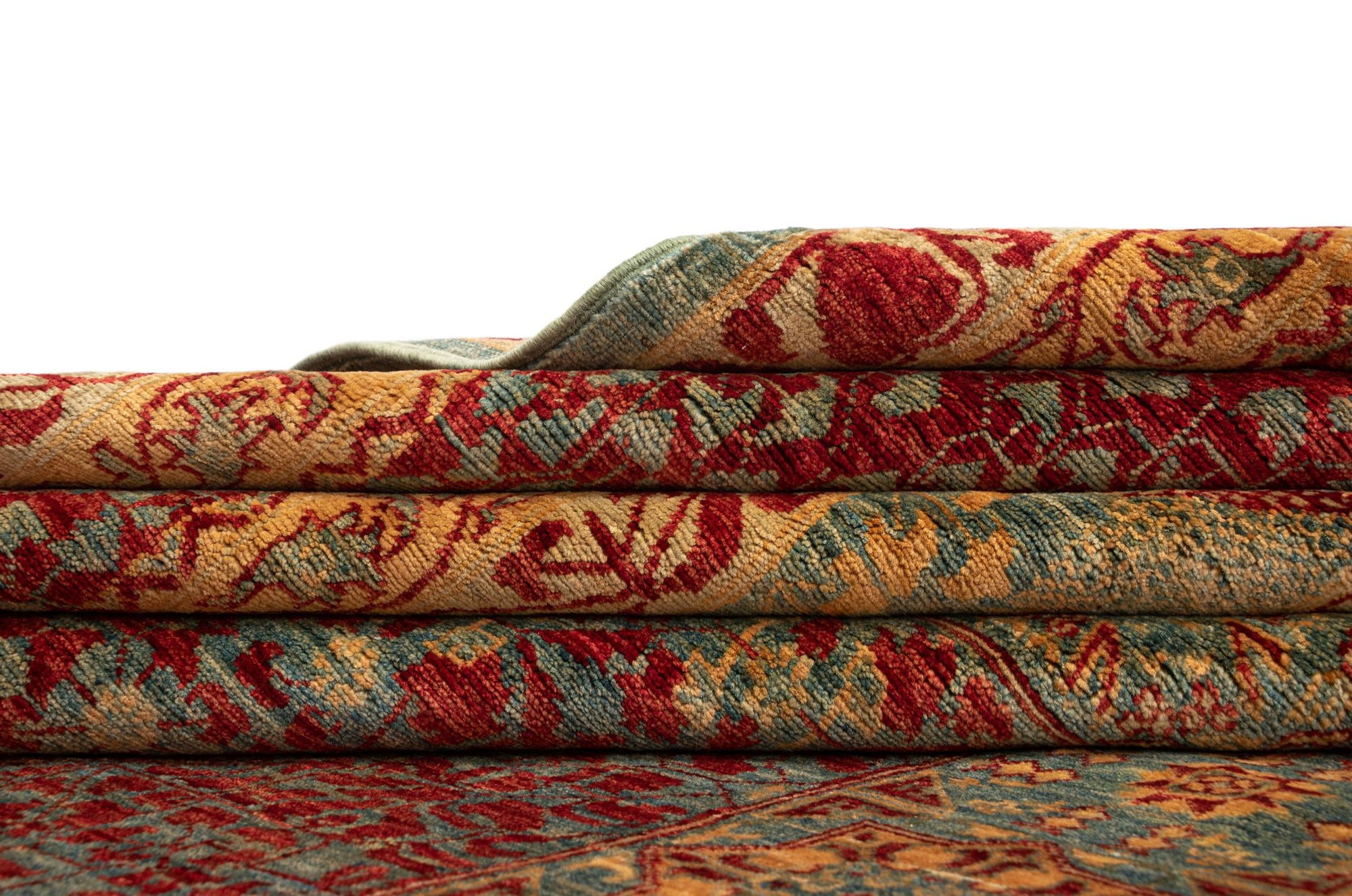 11' 10 x 15' 8 Mamluk Wool Rug