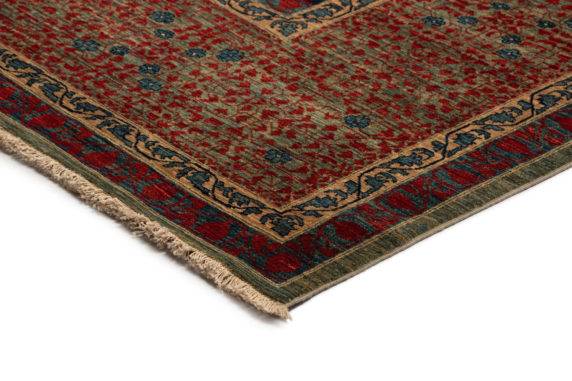 12' 2 x 17' 5 Mamluk Wool Rug