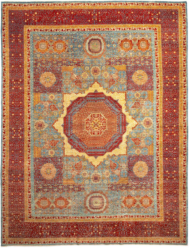 Detail image of 360cm x 475cm Mamluk Wool Rug
