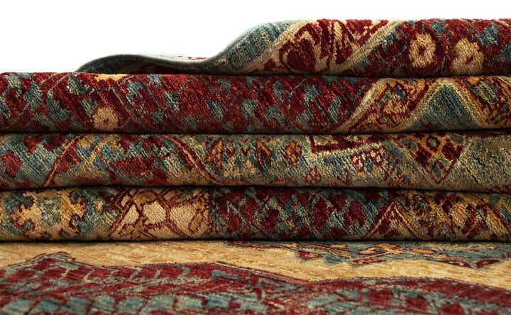 9' 11 x 13' 11 Mamluk Wool Rug