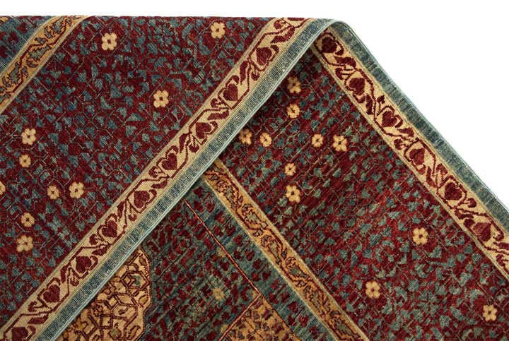 9' 11 x 13' 11 Mamluk Wool Rug