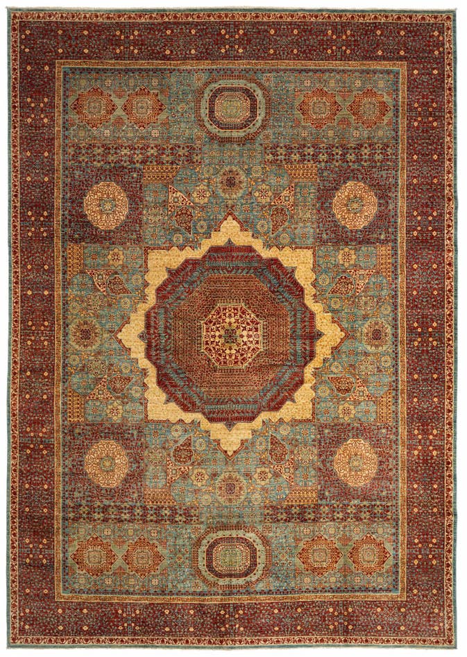 Detail image of 300cm x 425cm Mamluk Wool Rug