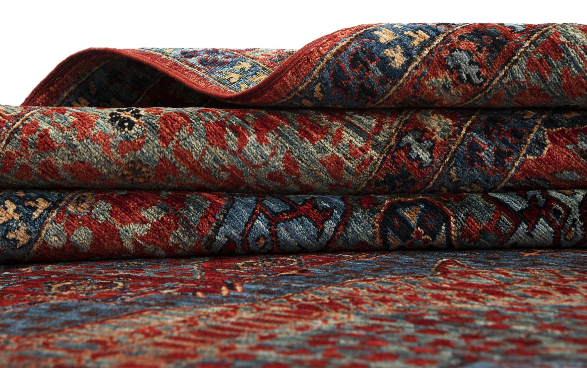 9' 8 x 13' 9 Mamluk Wool Rug