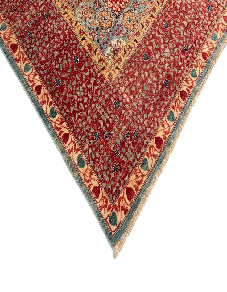 Detail image of 9' 7 x 13' 10 Mamluk Wool Rug