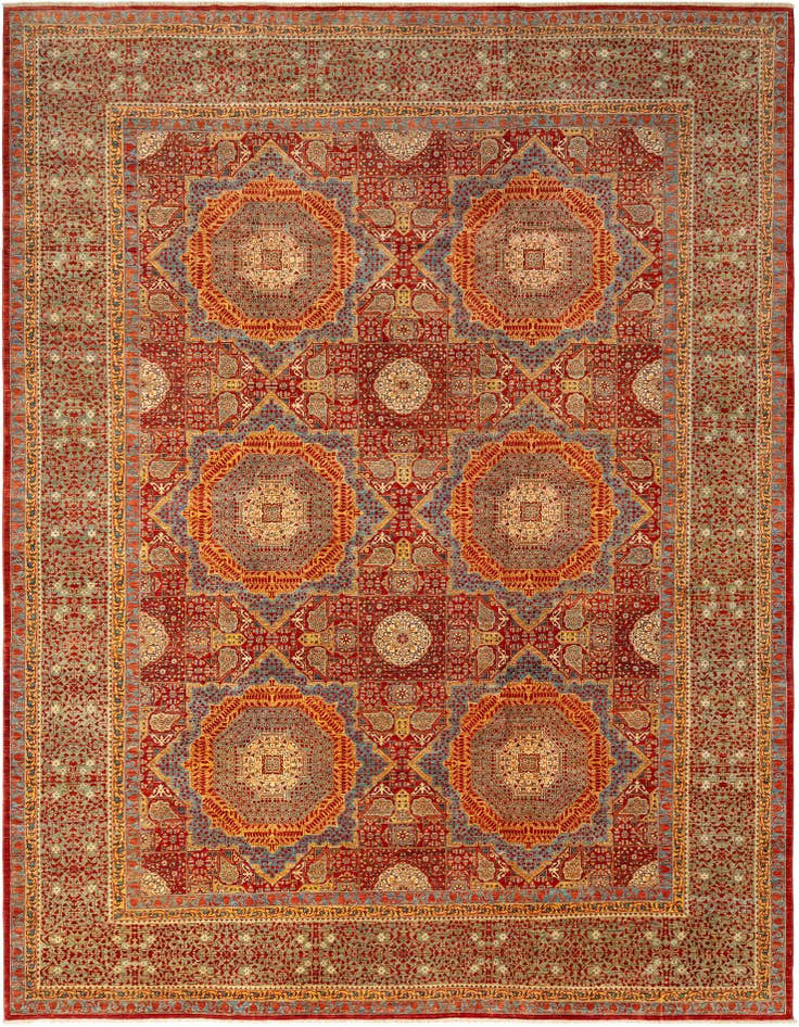 Detail image of 11' 11 x 16' 1 Mamluk Wool Rug