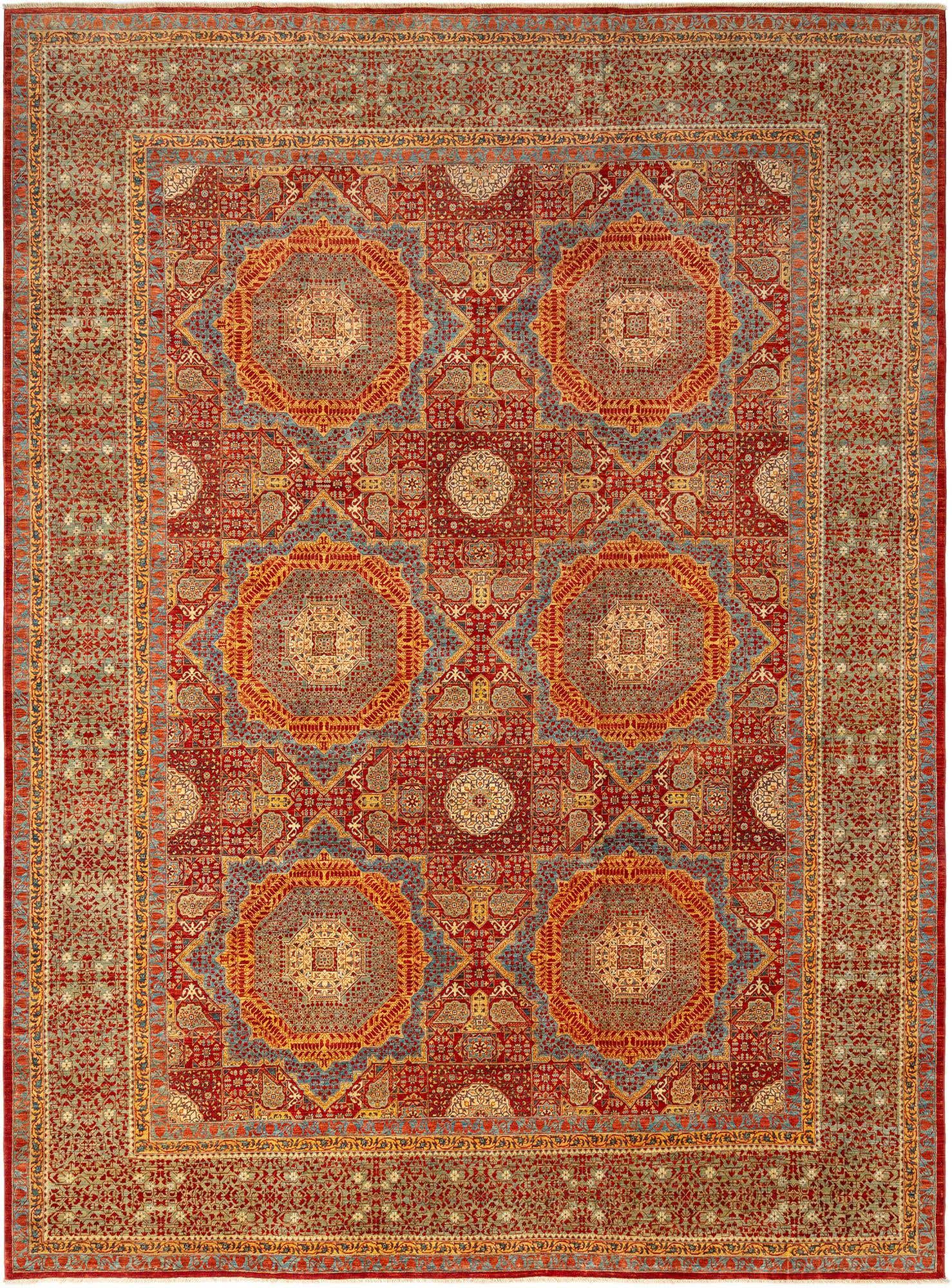 11' 11 x 16' 1 Mamluk Wool Rug