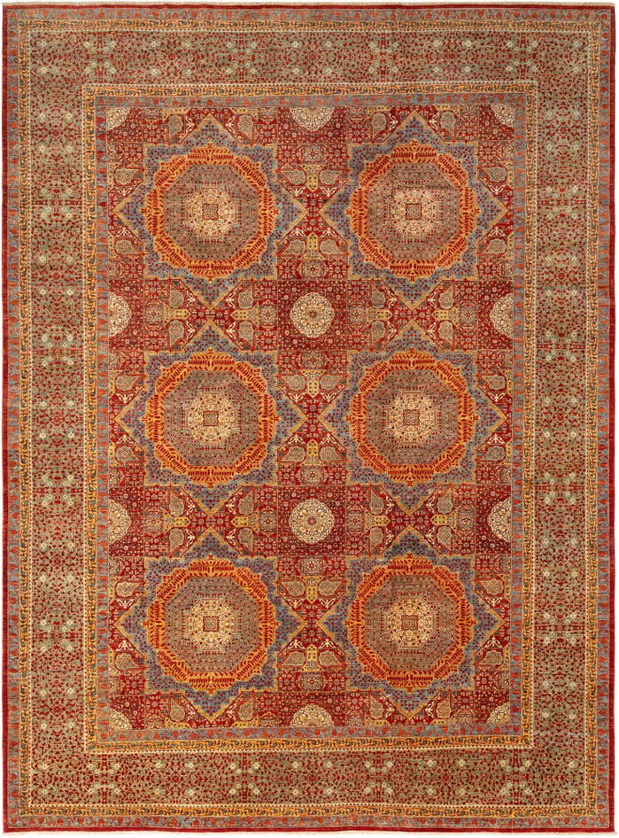 Detail image of 11' 11 x 16' 1 Mamluk Wool Rug