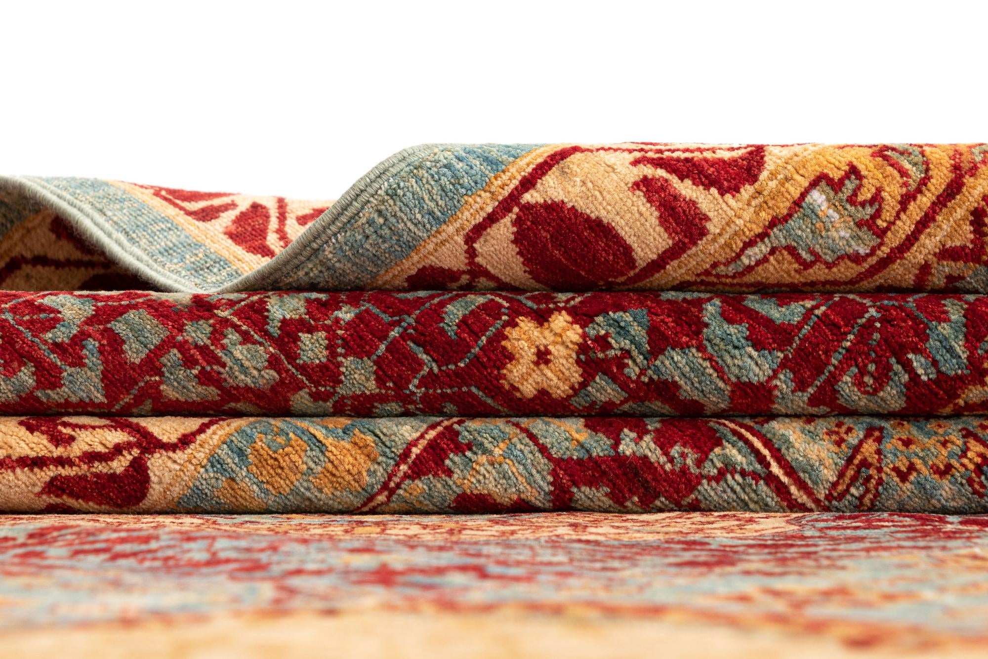 12' 1 x 16' Mamluk Wool Rug