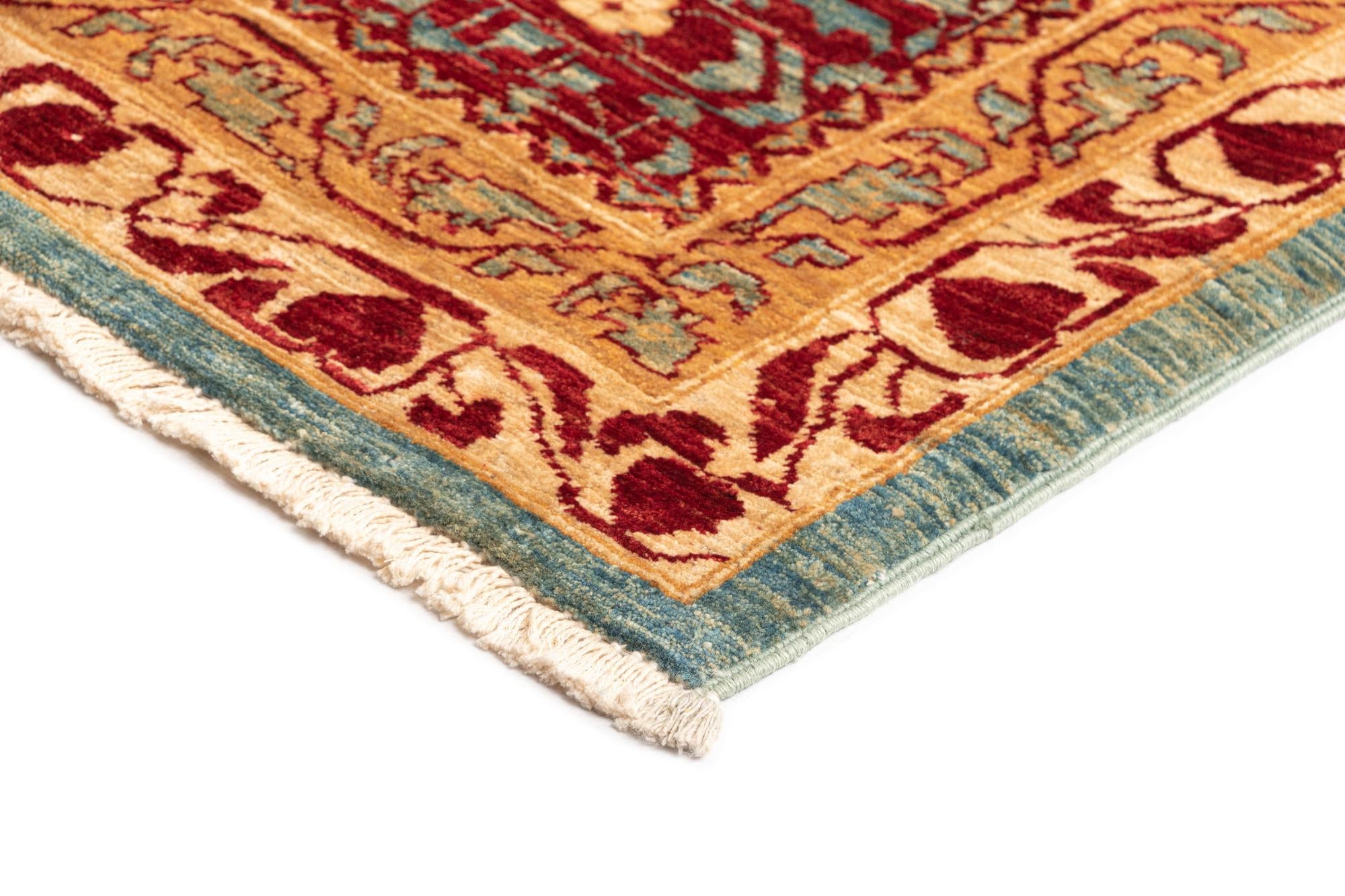 12' 1 x 16' Mamluk Wool Rug