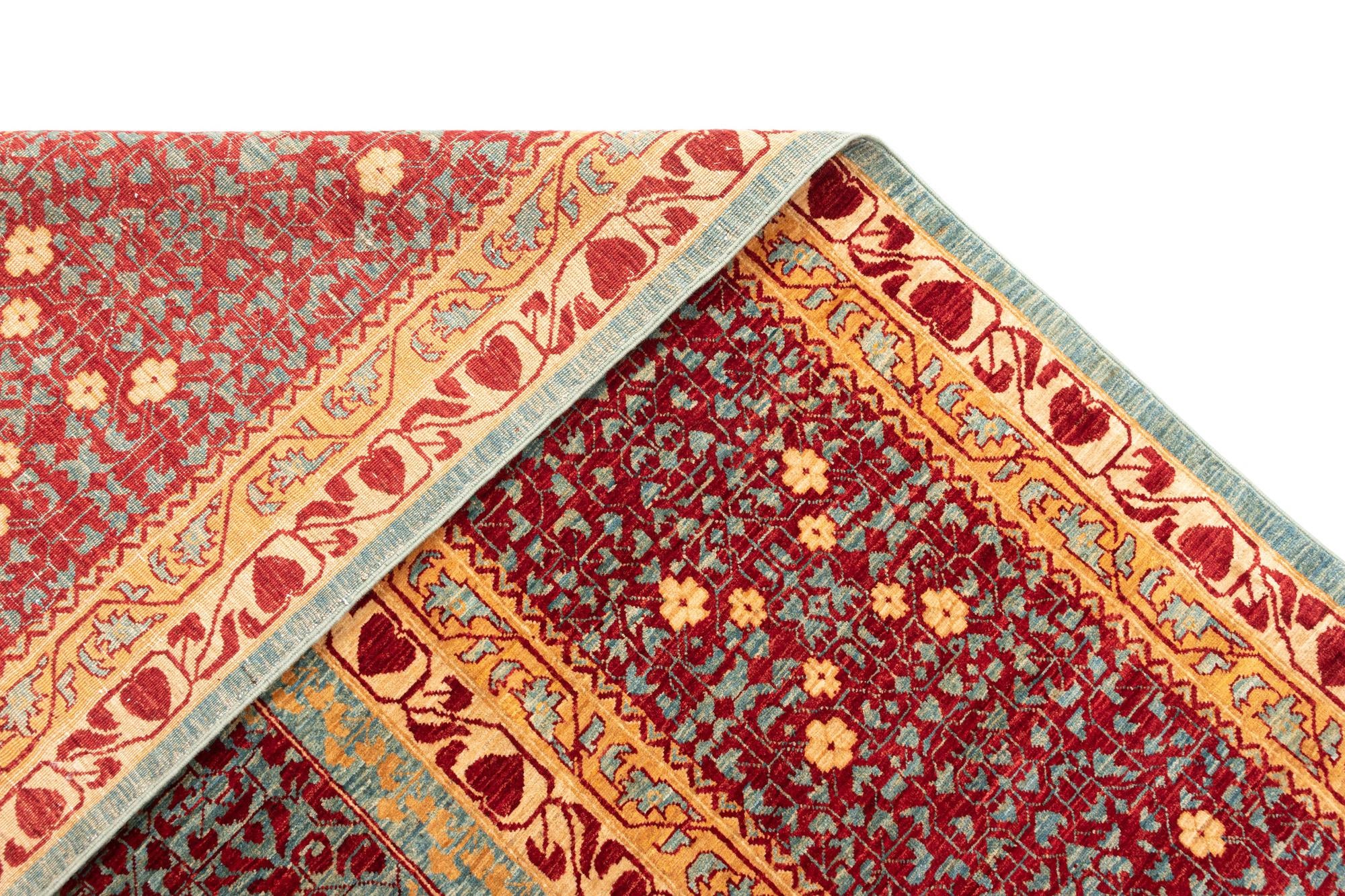 12' 1 x 16' Mamluk Wool Rug