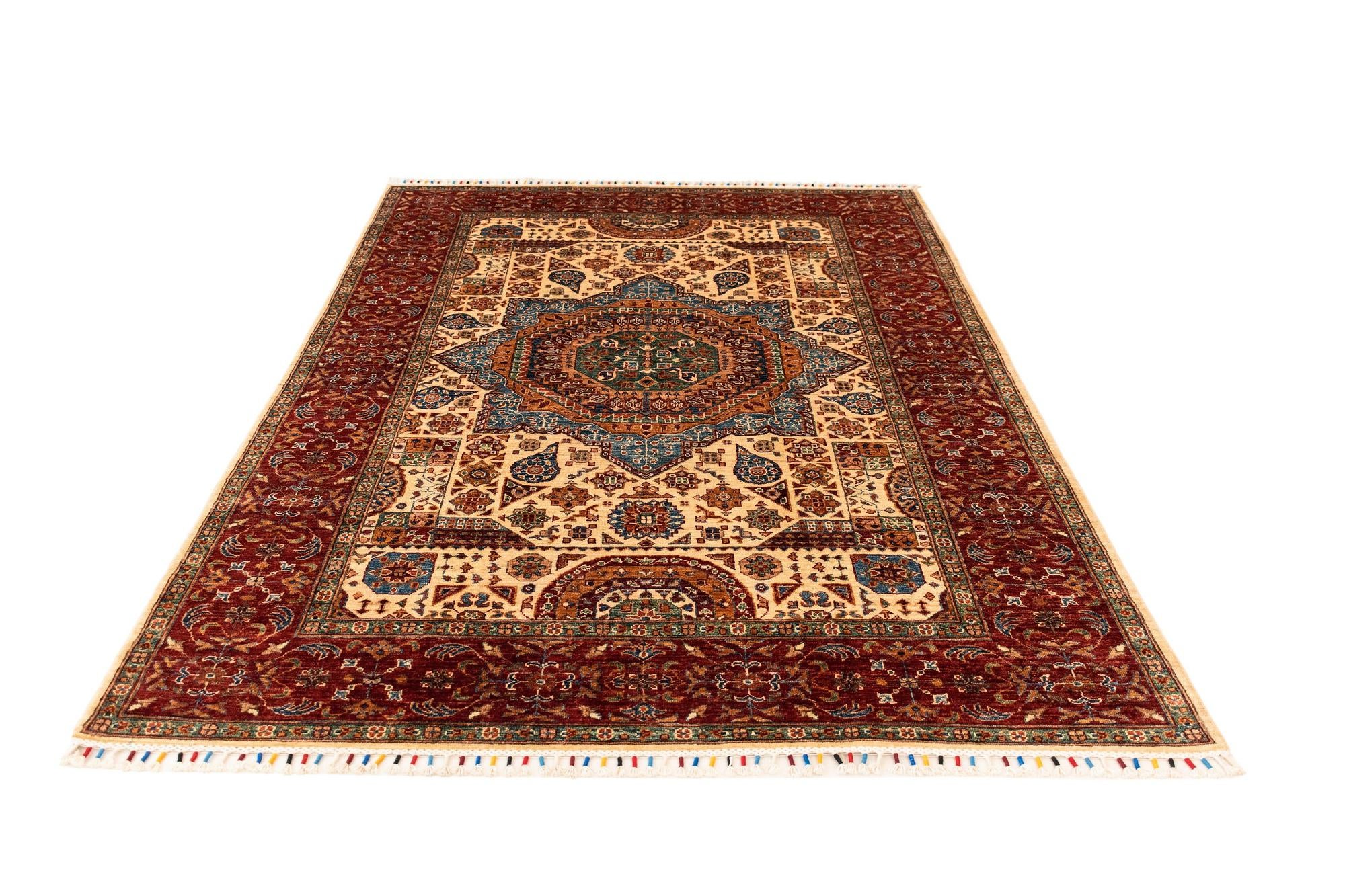 5' 7 x 8' 4 Mamluk Wool Rug