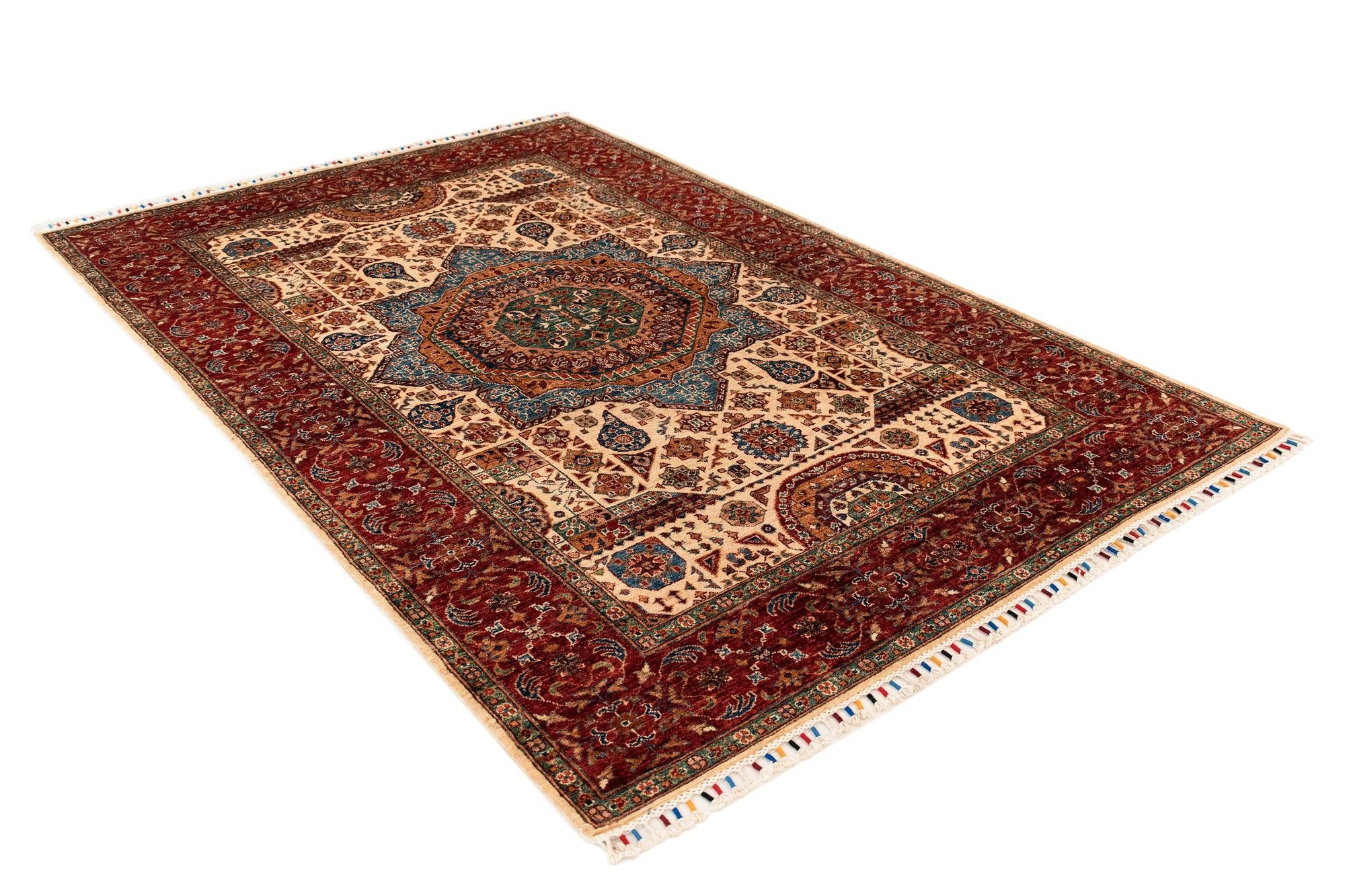 5' 7 x 8' 4 Mamluk Wool Rug