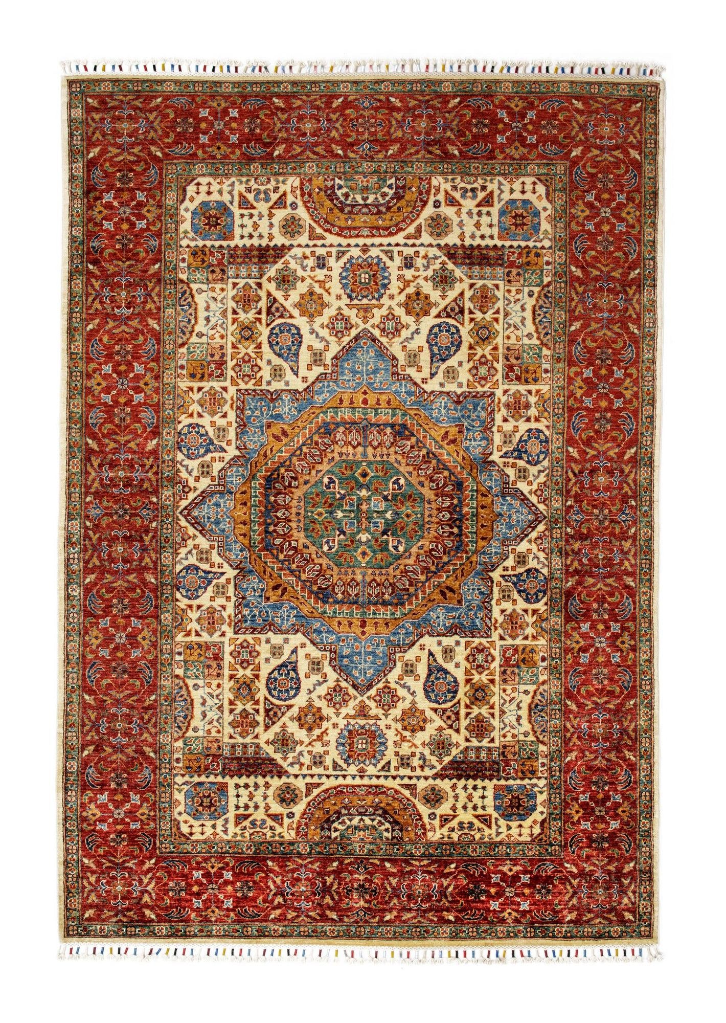5' 7 x 8' 4 Mamluk Wool Rug