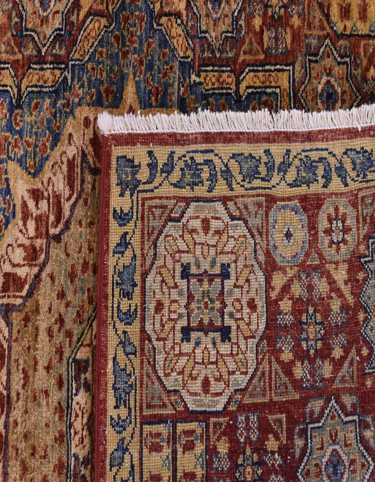 Detail image of 2' 11 x 4' 2 Mamluk Wool Rug