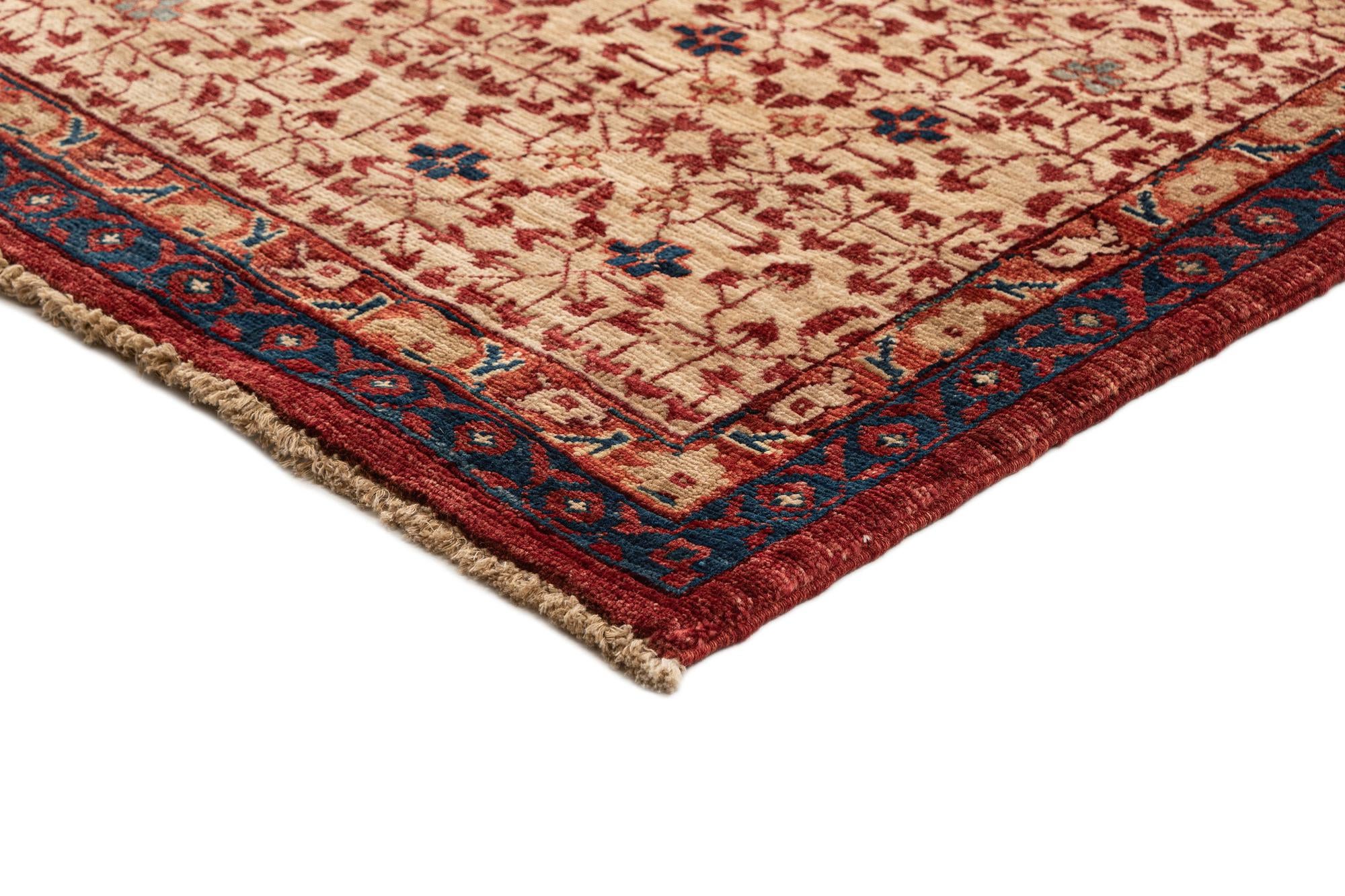 9' 8 x 13' 11 Hand Knotted Mamluk Rug