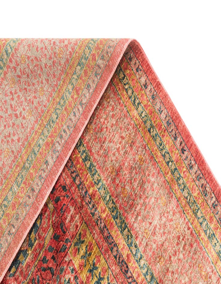 Detail image of 9' 9 x 13' Hand Knotted Mamluk Rug