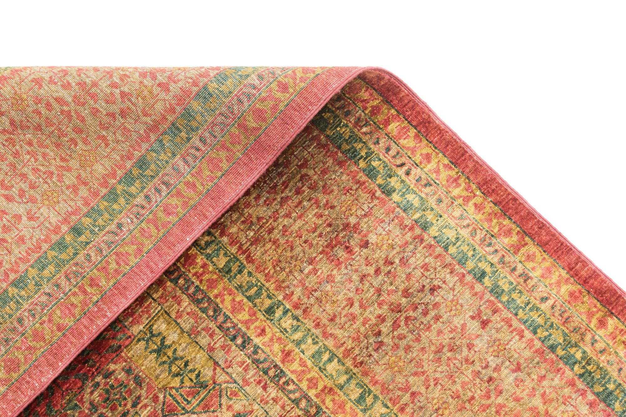 8' 1 x 11' 3 Hand Knotted Mamluk Rug