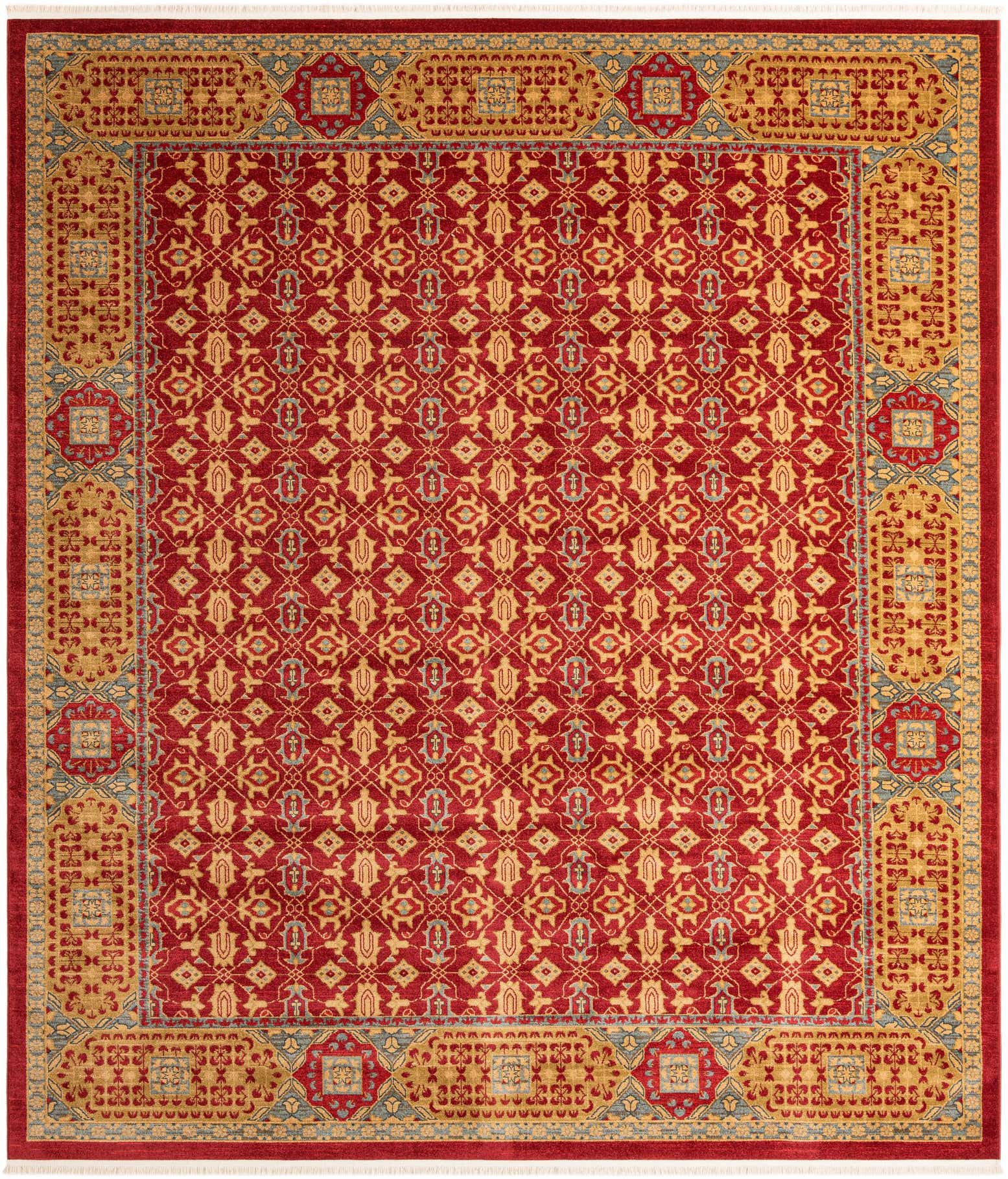 10' x 11' 4 Mamluk Rug
