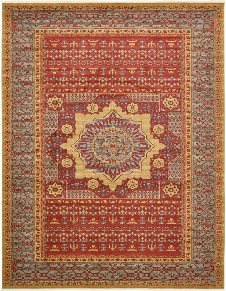 Detail image of 10' 8 x 16' 5 Mamluk Rug