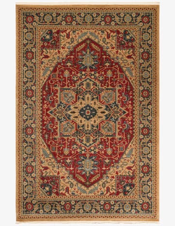 6' 7 x 10' Mamluk Rug