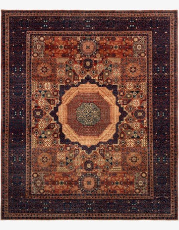 8' x 9' 5 Mamluk Wool Rug