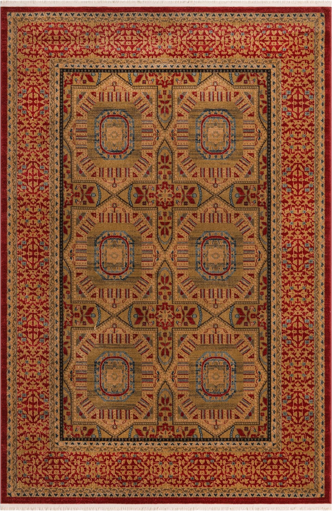6' x 9' Mamluk Rug