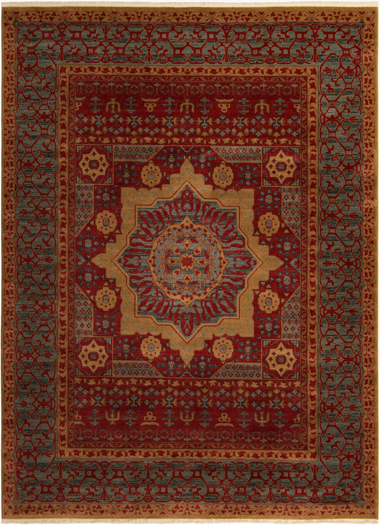 9' x 12' Mamluk Rug