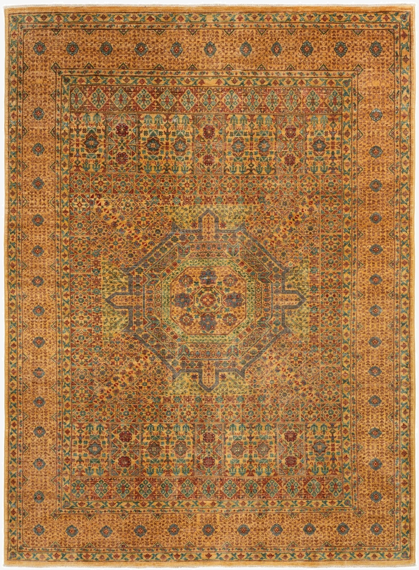 5' 7 x 7' 7 Mamluk Wool Rug