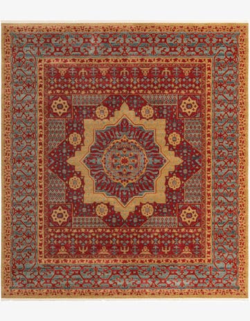 10' x 11' 4 Mamluk Rug