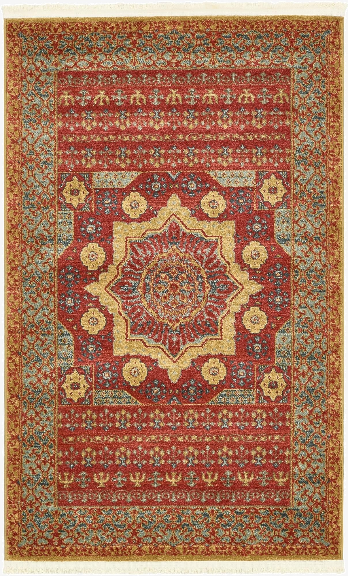 3' x 5' 3 Mamluk Rug