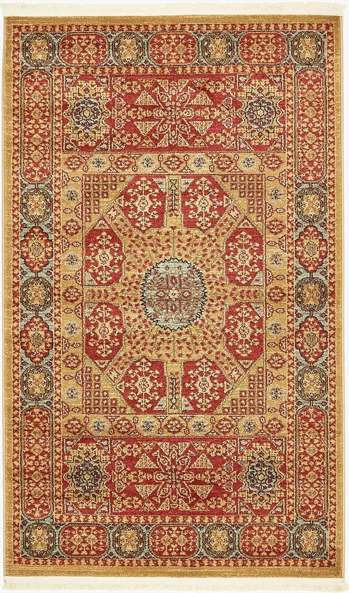 3' 3 x 5' 3 Mamluk Rug