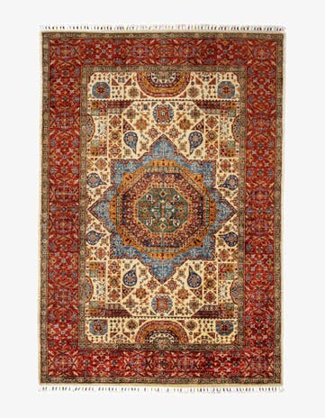 5' 7 x 8' 4 Mamluk Wool Rug