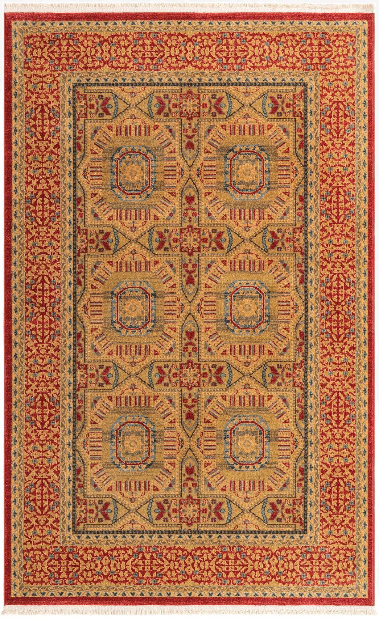 5' x 8' Mamluk Rug