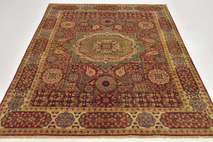 5' x 6' 5 Hand Knotted Mamluk Ziegler Oriental Rug