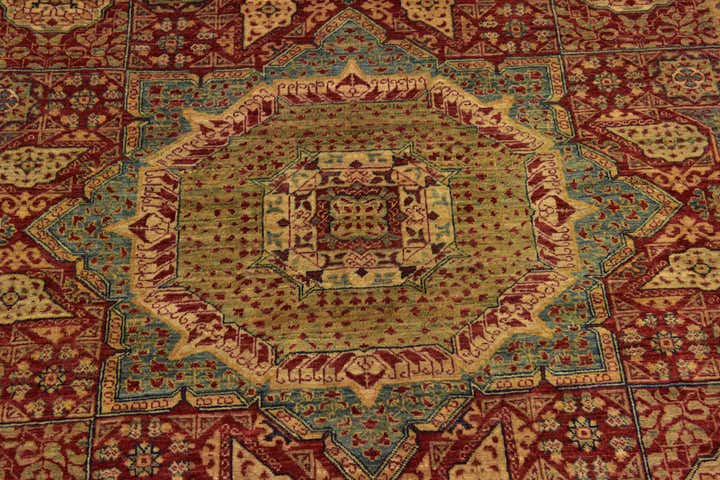 5' x 6' 5 Hand Knotted Mamluk Ziegler Oriental Rug