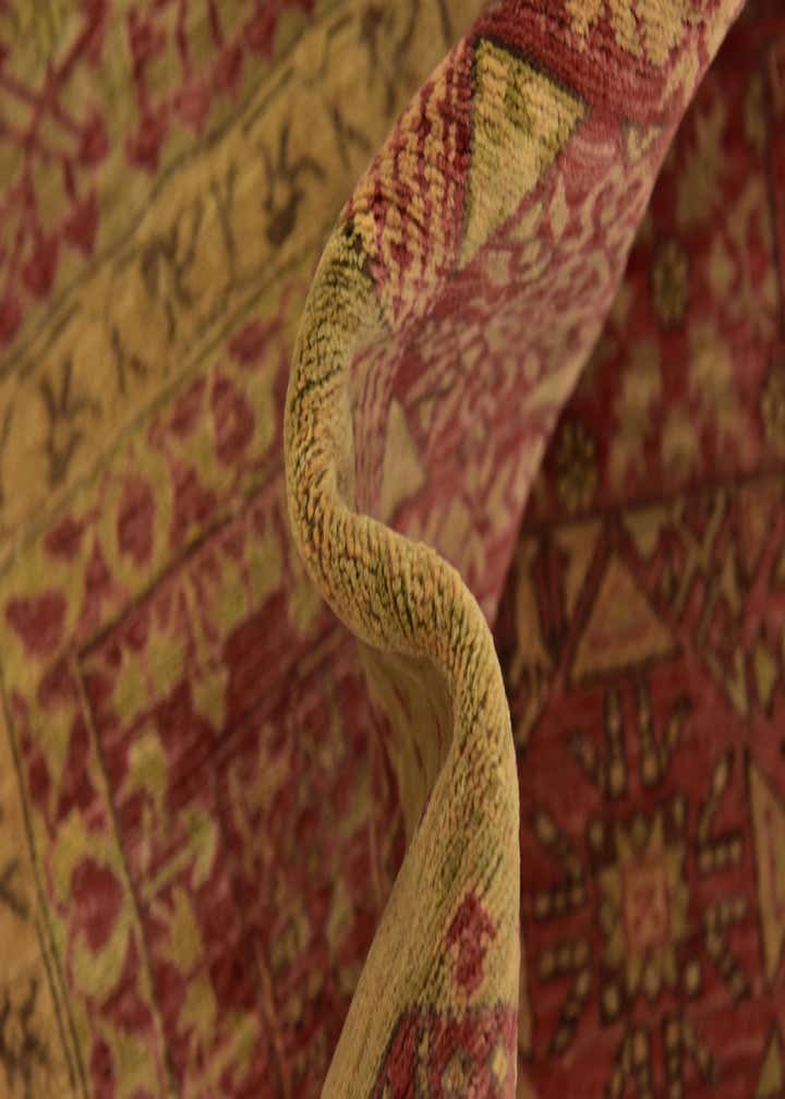 9' x 12' 3 Hand Knotted Mamluk Ziegler Oriental Rug