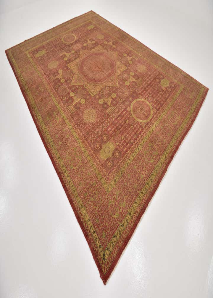 9' x 12' 3 Hand Knotted Mamluk Ziegler Oriental Rug