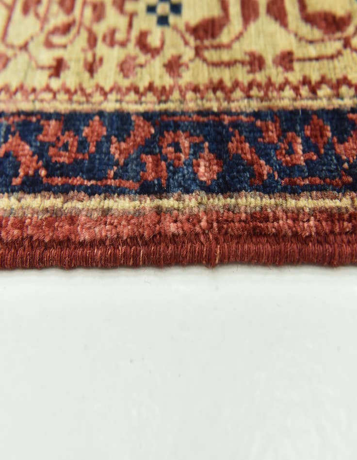 Detail image of 6' x 9'  Hand Knotted Mamluk Ziegler Rug